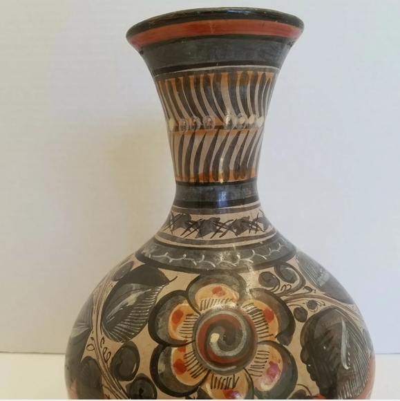 VTG Mid Century Modern Vase Studio Art Pottery Vase Midwestern Bird Decor Boho - Picture 5 of 12